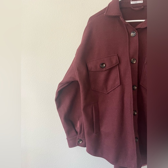 Staccato Deep Red Utility Jacket - Picture 5 of 6